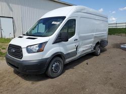Salvage cars for sale at Portland, MI auction: 2019 Ford Transit T-250