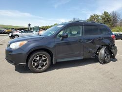 Salvage cars for sale at Brookhaven, NY auction: 2015 Subaru Forester 2.5I Premium