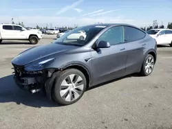 Salvage cars for sale at Rancho Cucamonga, CA auction: 2022 Tesla Model Y