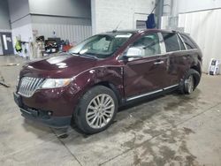 Salvage cars for sale at Ham Lake, MN auction: 2011 Lincoln MKX