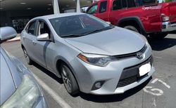 Toyota Corolla L Vehiculos salvage en venta: 2015 Toyota Corolla L