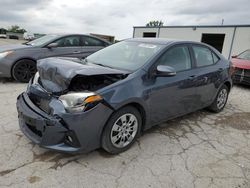 Salvage cars for sale at Kansas City, KS auction: 2015 Toyota Corolla L