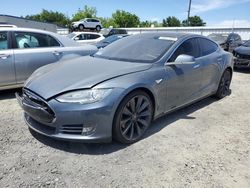 Tesla salvage cars for sale: 2013 Tesla Model S