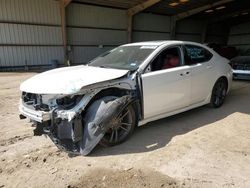 Vehiculos salvage en venta de Copart Houston, TX: 2018 Acura TLX TECH+A