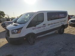 Salvage cars for sale from Copart Haslet, TX: 2019 Ford Transit T-250