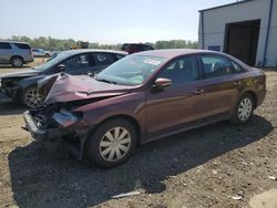 Vehiculos salvage en venta de Copart Windsor, NJ: 2012 Volkswagen Passat S