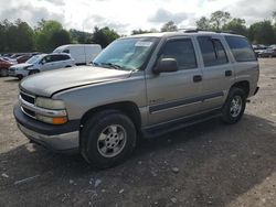 Salvage cars for sale from Copart Madisonville, TN: 2002 Chevrolet Tahoe C1500
