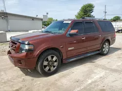 Salvage cars for sale at Lexington, KY auction: 2007 Ford Expedition EL Limited