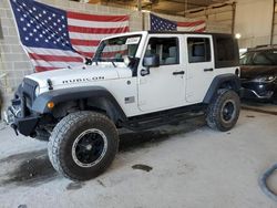 Jeep salvage cars for sale: 2009 Jeep Wrangler Unlimited Rubicon