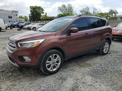Salvage cars for sale at Opa Locka, FL auction: 2018 Ford Escape SE