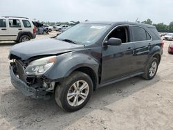 Salvage cars for sale at Houston, TX auction: 2017 Chevrolet Equinox LS