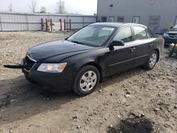 Salvage cars for sale from Copart Appleton, WI: 2009 Hyundai Sonata GLS