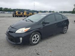 Salvage cars for sale at Dunn, NC auction: 2013 Toyota Prius