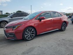 Salvage cars for sale at Orlando, FL auction: 2020 Toyota Corolla SE