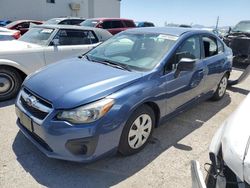 Salvage cars for sale from Copart Tucson, AZ: 2012 Subaru Impreza