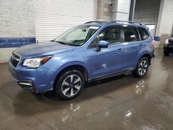 Salvage cars for sale at Ham Lake, MN auction: 2017 Subaru Forester 2.5I Limited