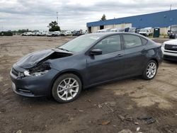 Salvage cars for sale from Copart Woodhaven, MI: 2013 Dodge Dart SXT