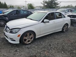 Vehiculos salvage en venta de Copart Windsor, NJ: 2011 Mercedes-Benz C 300 4matic