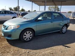 Salvage cars for sale from Copart San Diego, CA: 2009 Toyota Corolla Base
