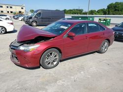 Salvage cars for sale from Copart Wilmer, TX: 2015 Toyota Camry LE