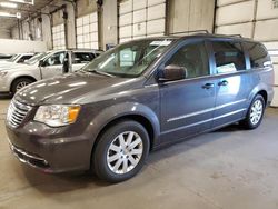 Salvage cars for sale at Blaine, MN auction: 2016 Chrysler Town & Country Touring