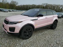 Salvage cars for sale at West Warren, MA auction: 2017 Land Rover Range Rover Evoque SE