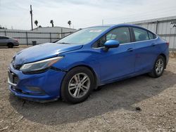 Salvage cars for sale from Copart Mercedes, TX: 2017 Chevrolet Cruze LT