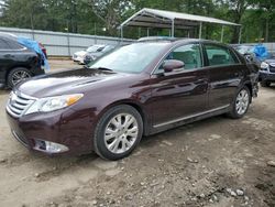 Salvage cars for sale at Austell, GA auction: 2012 Toyota Avalon Base