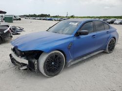 Salvage cars for sale from Copart West Palm Beach, FL: 2022 BMW M3 Competition