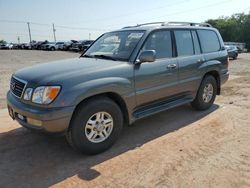 Salvage cars for sale from Copart Oklahoma City, OK: 1998 Lexus LX 470