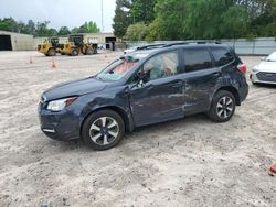 Salvage cars for sale from Copart Knightdale, NC: 2018 Subaru Forester 2.5I Premium