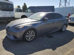 Salvage cars for sale at Hayward, CA auction: 2015 Lexus IS 250