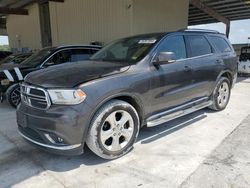 Salvage cars for sale from Copart Homestead, FL: 2015 Dodge Durango Limited