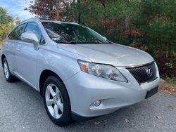 Salvage cars for sale from Copart Mendon, MA: 2010 Lexus RX 350