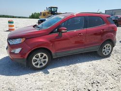 Salvage cars for sale at auction: 2019 Ford Ecosport SE