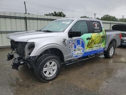 Salvage cars for sale at Shreveport, LA auction: 2021 Ford F150 Supercrew