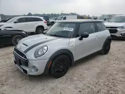 Salvage cars for sale at Houston, TX auction: 2015 Mini Cooper S