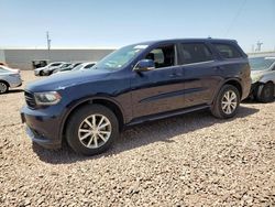 Salvage cars for sale at Phoenix, AZ auction: 2017 Dodge Durango GT