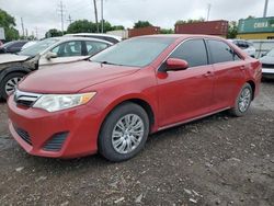 Vehiculos salvage en venta de Copart Columbus, OH: 2013 Toyota Camry L