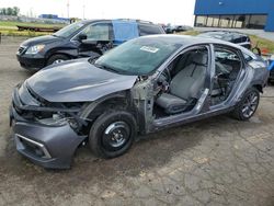 Salvage cars for sale at Woodhaven, MI auction: 2019 Honda Civic EX