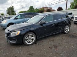 Salvage cars for sale at New Britain, CT auction: 2015 Volvo V60 Premier
