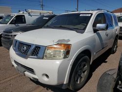 Nissan salvage cars for sale: 2011 Nissan Armada SV