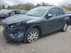 Salvage cars for sale from Copart Assonet, MA: 2013 Mazda CX-5 Touring