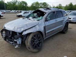 Salvage cars for sale at Marlboro, NY auction: 2021 Jeep Grand Cherokee Laredo