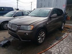 Salvage cars for sale at Chicago Heights, IL auction: 2011 BMW X3 XDRIVE35I