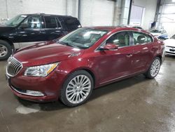 Salvage cars for sale from Copart Ham Lake, MN: 2016 Buick Lacrosse Premium