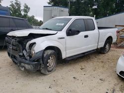 Salvage trucks for sale at Ocala, FL auction: 2016 Ford F150 Super Cab