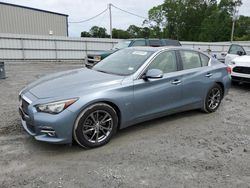 Carros salvage sin ofertas aún a la venta en subasta: 2017 Infiniti Q50 Premium