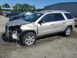 Salvage cars for sale at Spartanburg, SC auction: 2016 GMC Acadia SLE