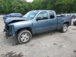 Salvage trucks for sale at Austell, GA auction: 2013 Chevrolet Silverado K1500 LT
